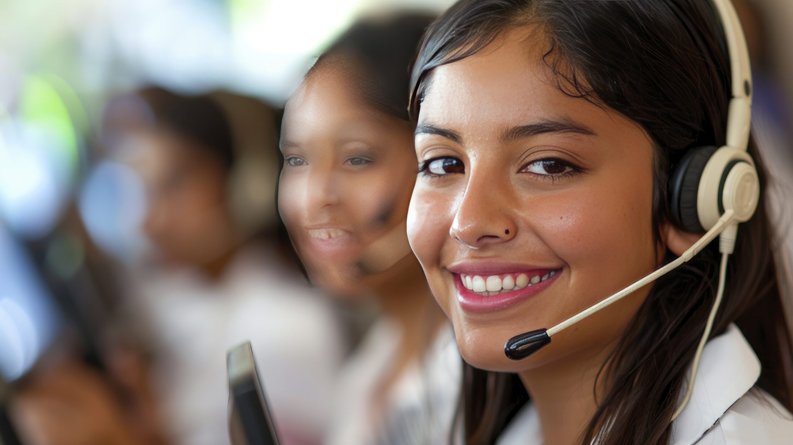 Ongoing Support Image - Young Woman from Customer Support Centre